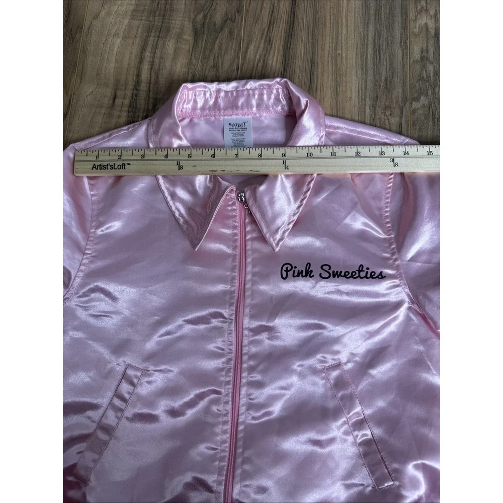 Grease 50s Pink Sweeties Cosplay Costume Jacket Childs L by Spirit‎ Halloween